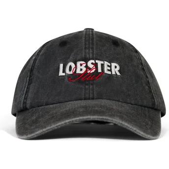 Pica Pica Curved Brim Lobster Slut Black Adjustable Cap