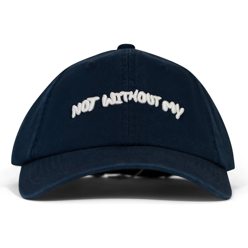 cappellino-curvo-blu-marino-regolabile-not-without-my-di-pica-pica