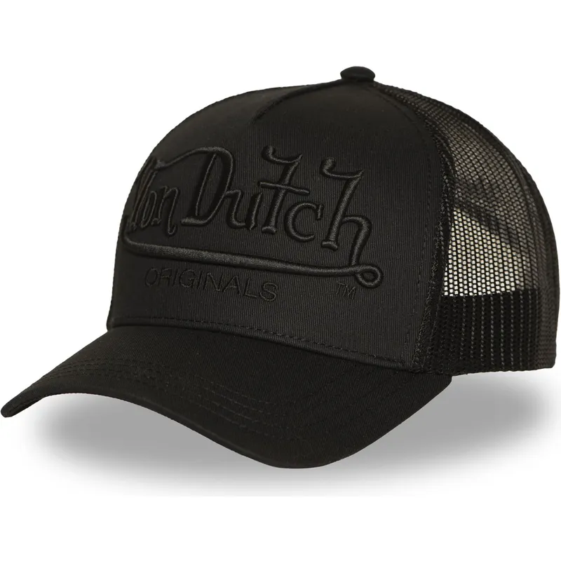 petten-gebogen-zwart-snapback-emb03-van-von-dutch