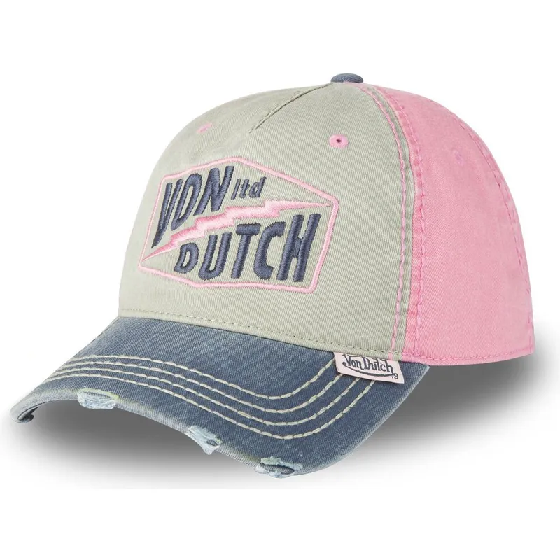 petten-gebogen-multicolor-verstelbare-band-van-von-dutch petten-gebogen-multicolor-verstelbare-band-van-von-dutch
