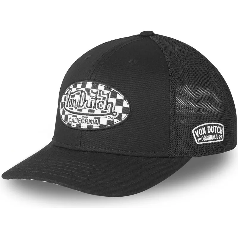 petten-gebogen-zwart-snapback-van-von-dutch
