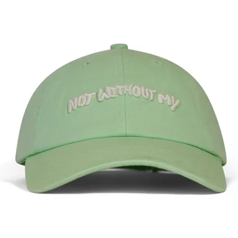 Petten gebogen groen verstelbare band Not Without My van Pica Pica