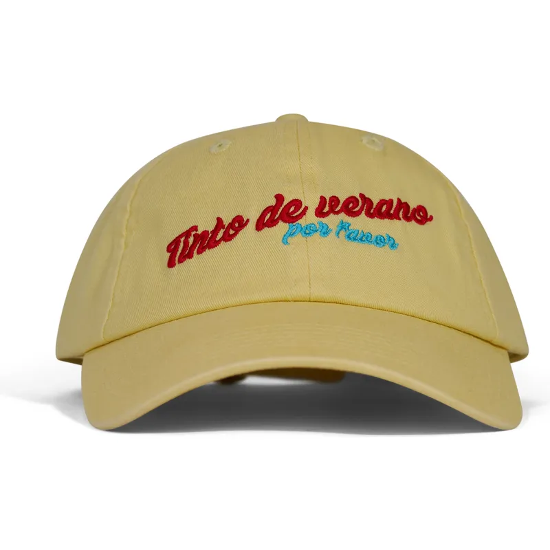 casquette-courbee-jaune-ajustable-tinto-de-verano-pica-pica