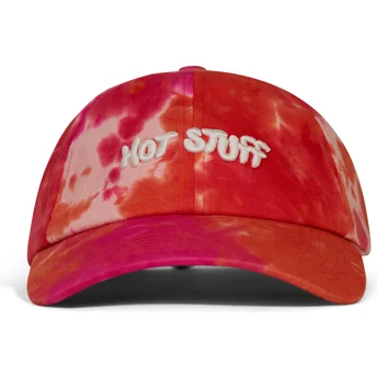 Pica Pica Curved Brim Hot Stuff Batik Pink Adjustable Cap