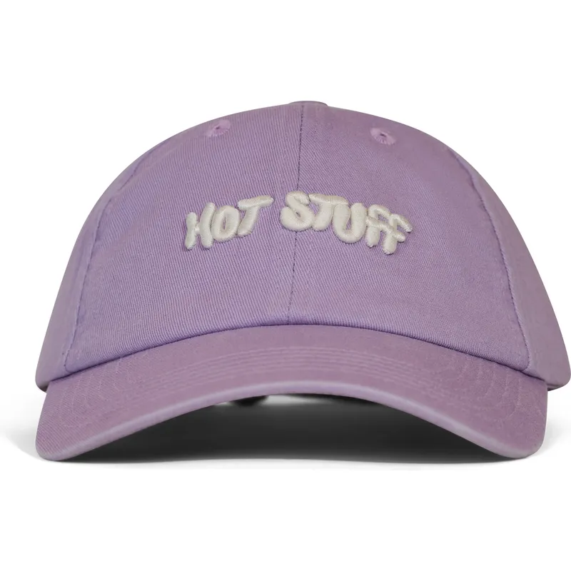 pica-pica-curved-brim-hot-stuff-purple-adjustable-cap