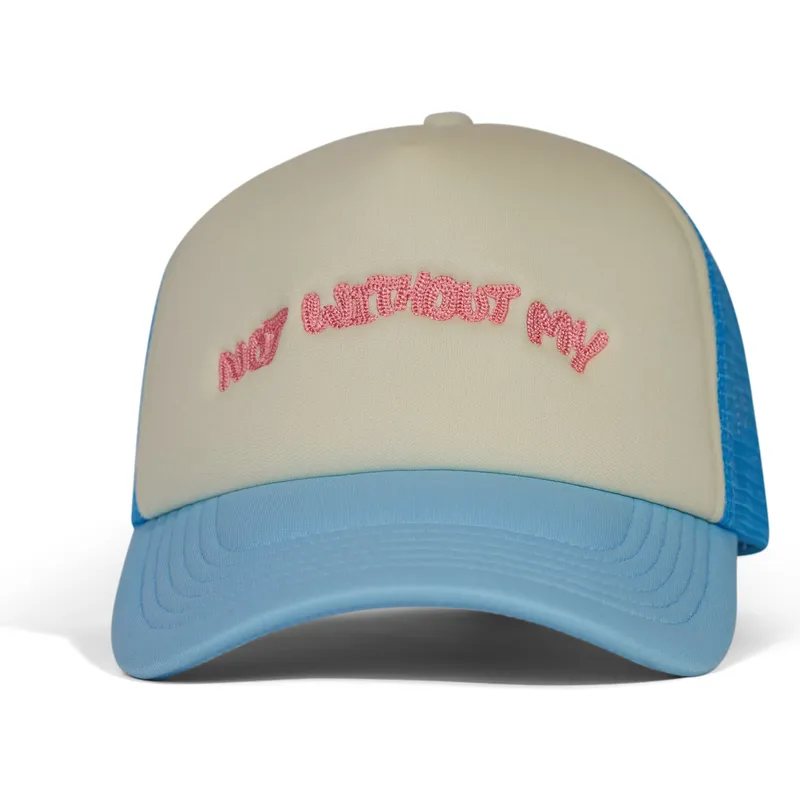 petten-gebogen-blauw-snapback-not-without-my-van-pica-pica