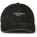 petten-gebogen-zwart-verstelbare-band-champagne-mami-washed-van-pica-pica