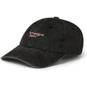 petten-gebogen-zwart-verstelbare-band-champagne-mami-washed-van-pica-pica