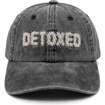 Petten gebogen zwart verstelbare band van Pica Pica