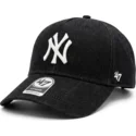 petten-gebogen-zwart-snapback-mvp-dt-denim-van-new-york-yankees-mlb-van-47-brand