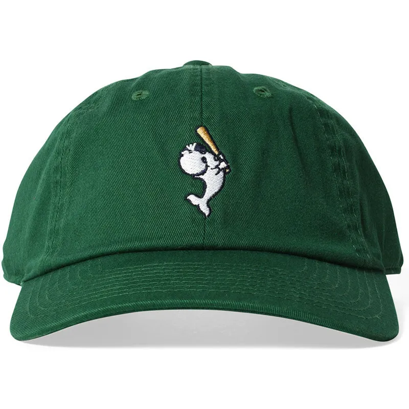 petten-gebogen-groen-verstelbaar-ballpark-van-yokohama-whales-mlb-van-american-needle
