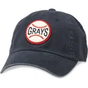 svart-justerbar-bojd-keps-archive-fran-homestead-grays-mlb-av-american-needle