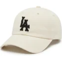 petten-gebogen-wit-verstelbare-band-archive-van-los-angeles-dodgers-mlb-van-american-needle
