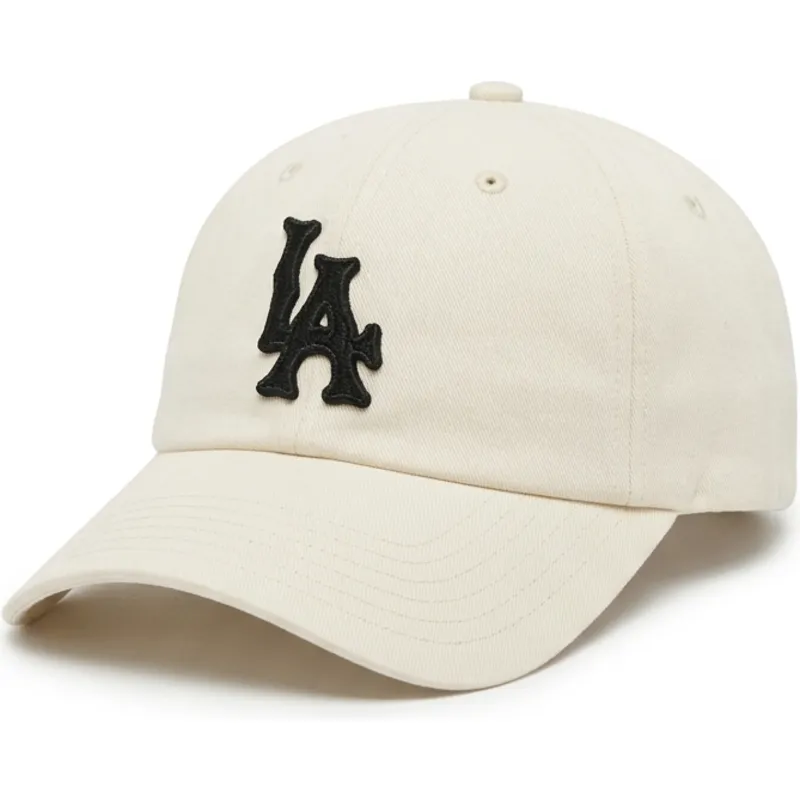 weisse-verstellbare-gebogene-kappe-archive-der-los-angeles-dodgers-mlb-von-american-needle
