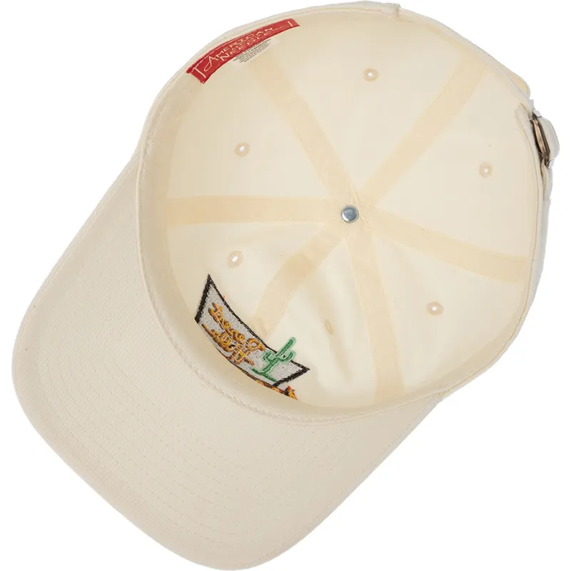 cappellino-curvo-beige-regolabile-desert-hill-motel-ballpark-di-american-needle