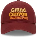 petten-gebogen-rood-verstelbare-band-van-american-needle