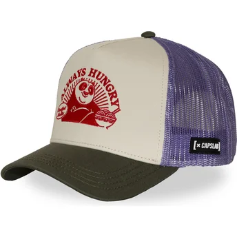 Petten gebogen meerkleurig snapback Po KFP FFU Kung Fu Panda Po Kung Fu Panda van Capslab