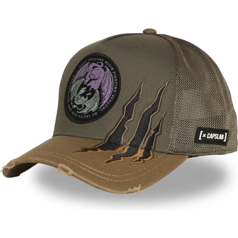 petten-gebogen-groen-snapback-hod2-drab-huis-targaryen-game-of-thrones-van-capslab