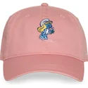 petten-gebogen-roze-verstelbaar-smu2-fetb-smurfin-de-smurfen-van-capslab
