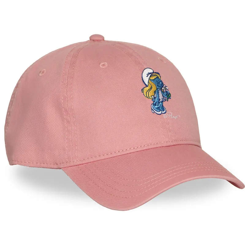 petten-gebogen-roze-verstelbare-band-smurfin-de-smurfen-van-capslab petten-gebogen-roze-verstelbare-band-smurfin-de-smurfen-van-capslab