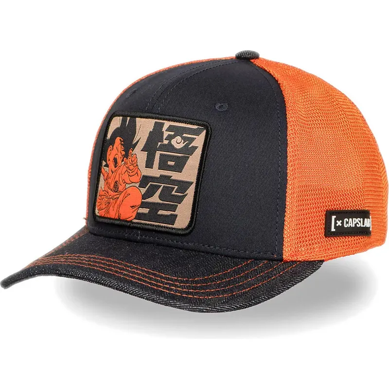 petten-gebogen-blauw-snapback-db6-kid-son-goku-dragon-ball-van-capslab