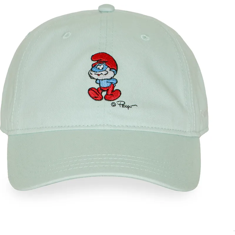 cappellino-curvo-verde-regolabile-papa-puffo-smu2-papb-i-puffi-di-capslab