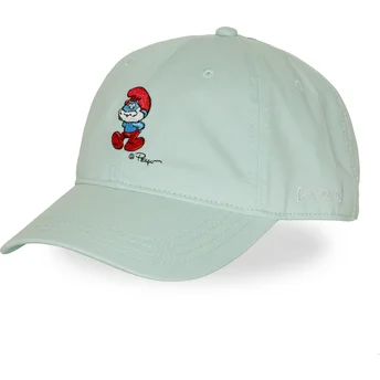 Petten gebogen groen verstelbare band SMU2 PAPB Grote Smurf De Smurfen van Capslab