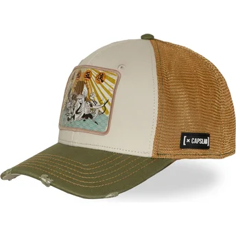 Petten gebogen meerkleurig snapback KFP DRA Kung Fu Panda van Capslab