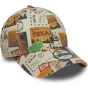 petten-gebogen-multicolor-verstelbare-band-voor-kinderen-9forty-van-new-era