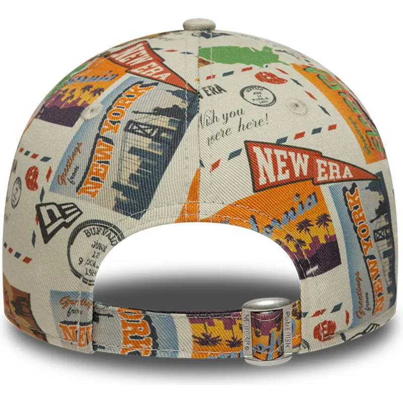 petten-gebogen-multicolor-verstelbare-band-voor-kinderen-9forty-van-new-era