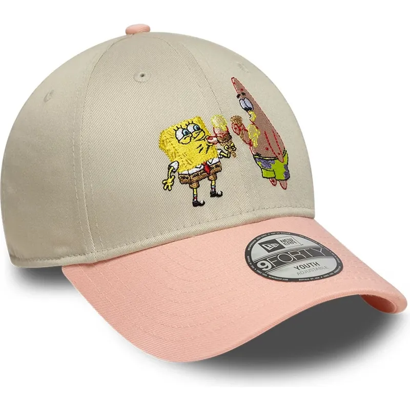 snapback-9forty-bob-sponge-patrick-star-new-era