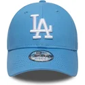 petten-gebogen-blauw-verstelbaar-voor-kinderen-9forty-essential-van-los-angeles-dodgers-mlb-van-new-era