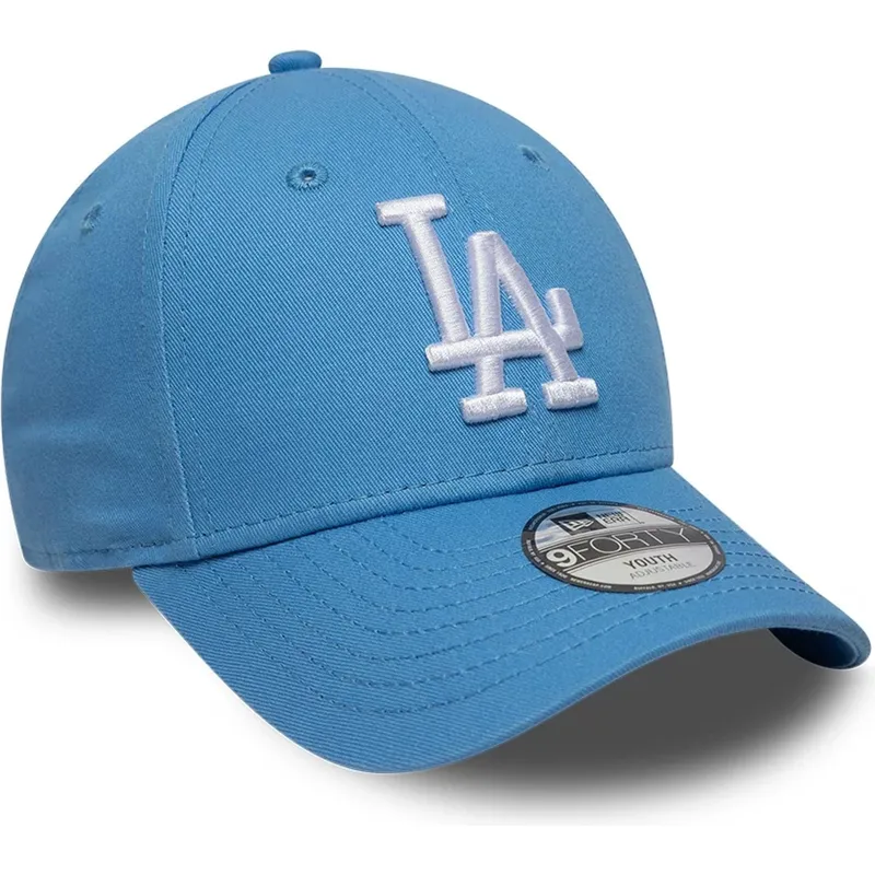 petten-gebogen-blauw-verstelbaar-voor-kinderen-9forty-essential-van-los-angeles-dodgers-mlb-van-new-era petten-gebogen-blauw-verstelbaar-voor-kinderen-9forty-essential-van-los-angeles-dodgers-mlb-van-new-era