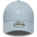 cappellino-trucker-blu-regolabile-per-bambino-9forty-homefield-dei-los-angeles-dodgers-mlb-di-new-era