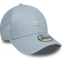 petten-gebogen-blauw-verstelbare-band-voor-kinderen-9forty-homefield-van-los-angeles-dodgers-mlb-van-new-era