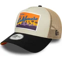 cappellino-trucker-beige-per-bambino-a-frame-location-patch-california-di-new-era