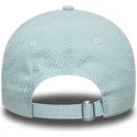petten-gebogen-blauw-verstelbare-band-9twenty-seersucker-van-los-angeles-dodgers-mlb-van-new-era