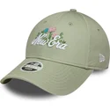 petten-gebogen-groen-verstelbaar-9forty-beaded-van-new-era