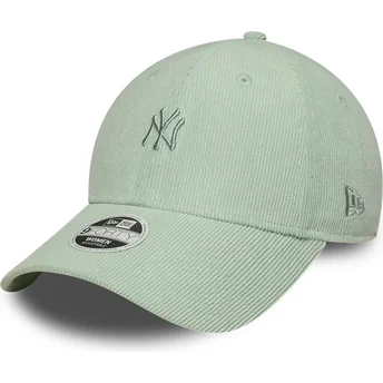 Petten gebogen groen verstelbaar 9FORTY Mini Cord van New York Yankees MLB van New Era