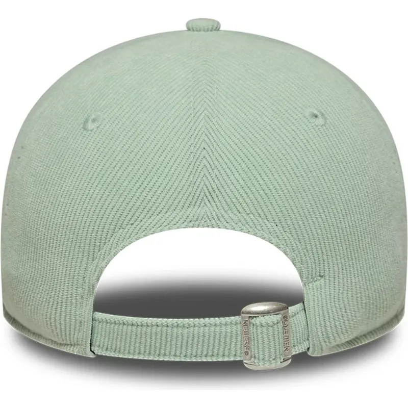 petten-gebogen-groen-verstelbaar-9forty-mini-cord-van-new-york-yankees-mlb-van-new-era