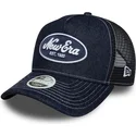 marinbla-trucker-keps-for-dam-9forty-m-crown-a-frame-fran-new-era