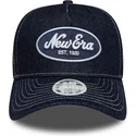 petten-gebogen-marineblauw-snapback-9forty-m-crown-van-new-era