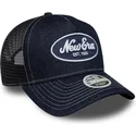 petten-gebogen-marineblauw-snapback-9forty-m-crown-a-frame-van-new-era