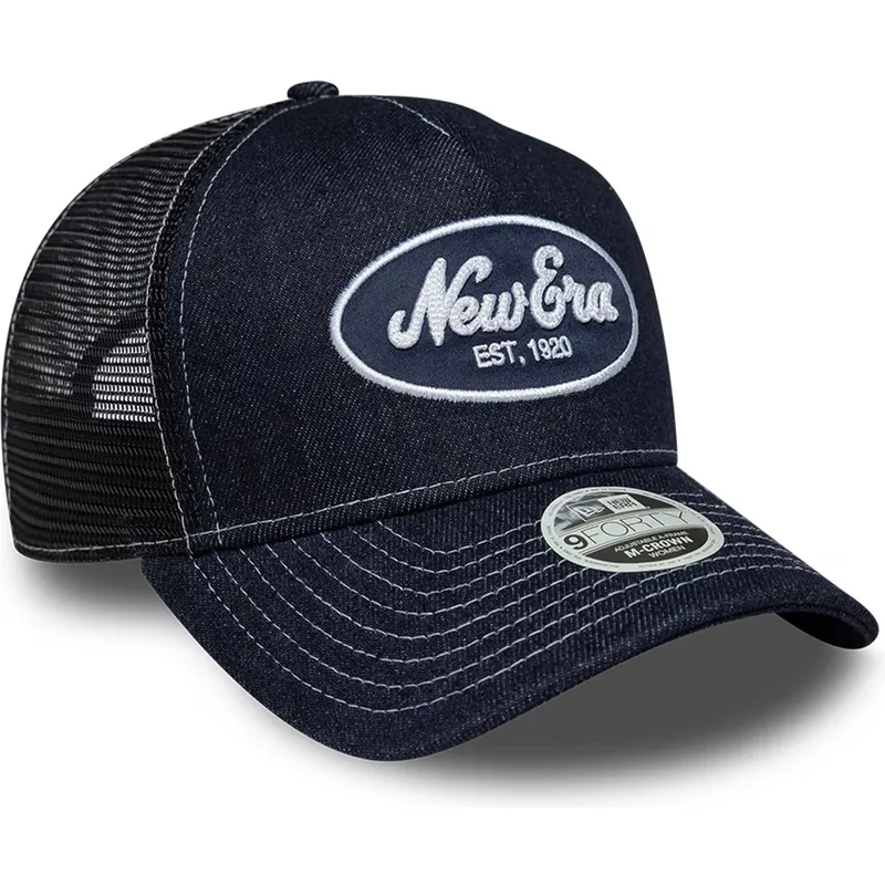 petten-gebogen-marineblauw-snapback-9forty-m-crown-van-new-era
