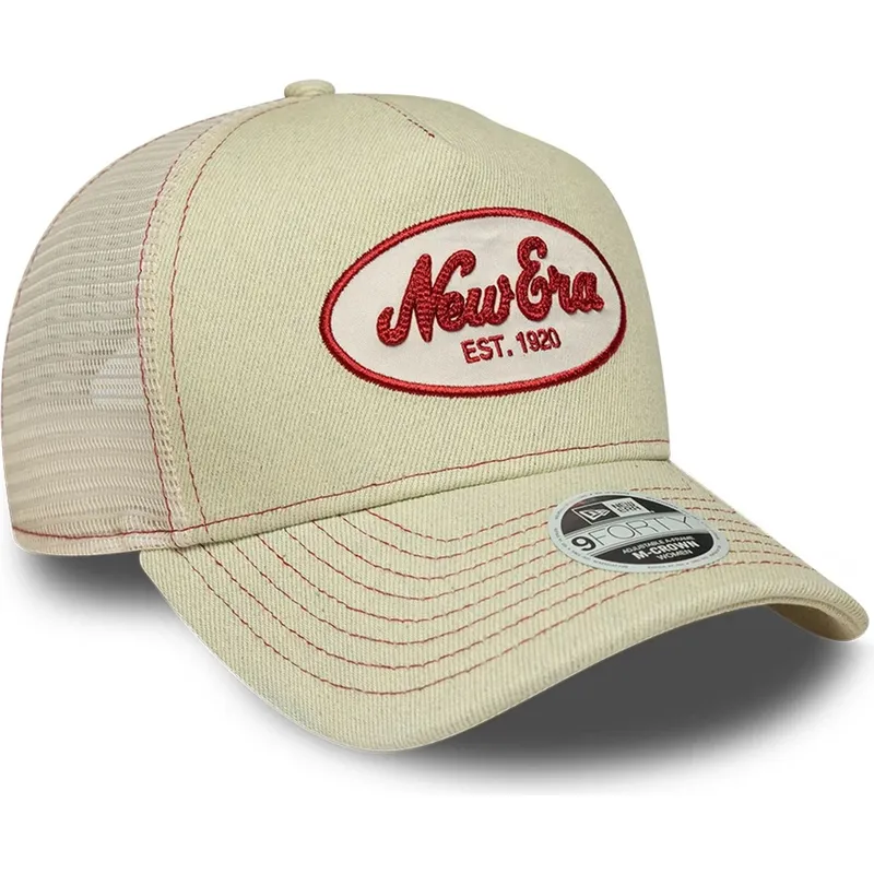 petten-gebogen-beige-snapback-9forty-m-crown-van-new-era petten-gebogen-beige-snapback-9forty-m-crown-van-new-era