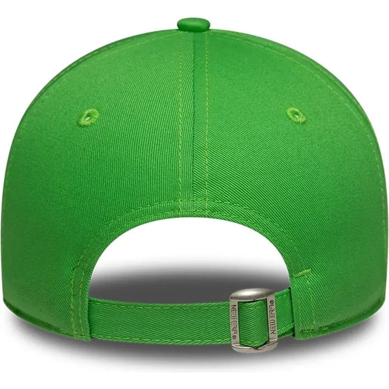 cappellino-curvo-verde-regolabile-da-donna-9twenty-league-essential-midi-dei-los-angeles-dodgers-mlb-di-new-era