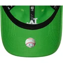 grune-verstellbare-curved-cap-fur-damen-9twenty-league-essential-midi-der-los-angeles-dodgers-mlb-von-new-era