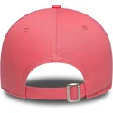 cappellino-curvo-rosa-regolabile-con-logo-beige-da-donna-9twenty-league-essential-midi-dei-new-york-yankees-mlb-di-new-era
