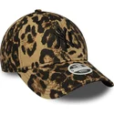 petten-gebogen-luipaard-verstelbare-band-negro-9twenty-leopard-van-new-york-yankees-mlb-van-new-era