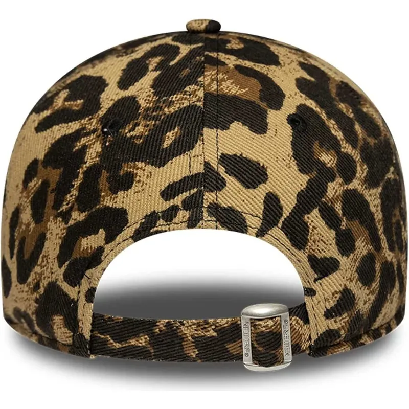 petten-gebogen-luipaard-verstelbare-band-negro-9twenty-leopard-van-new-york-yankees-mlb-van-new-era